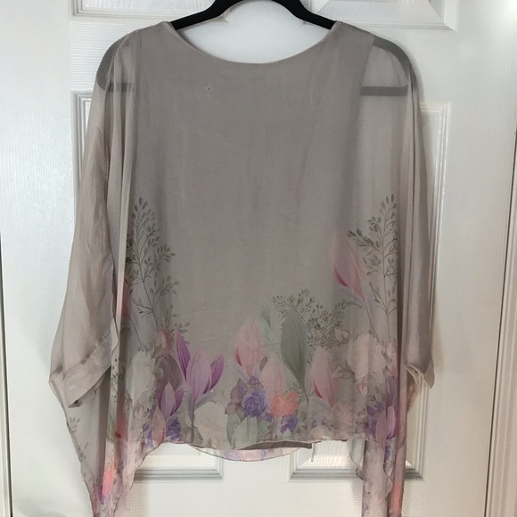 🆕 Silk sheer blouse - Picture 3 of 9